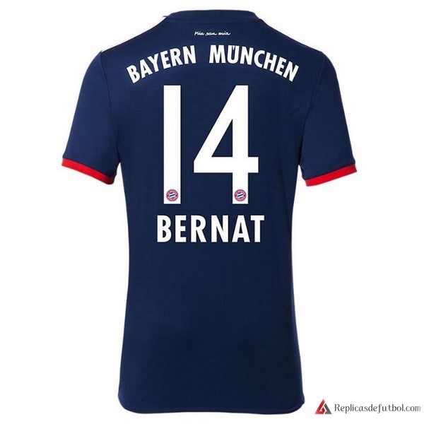 Camiseta Bayern Munich Segunda equipación Bernat 2017-2018